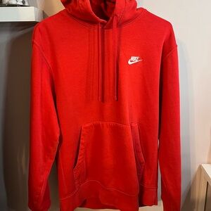 Red Nike Hoodie